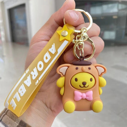Animal Cosplay Sanrio 3D Keychain - Tinyminymo