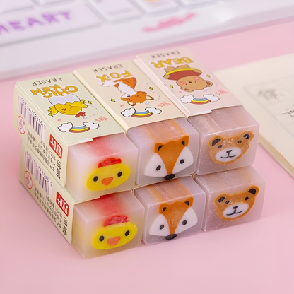 Animal Long Eraser - Tinyminymo