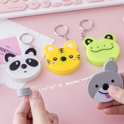 Animal Measuring Tape Keychain - Tinyminymo
