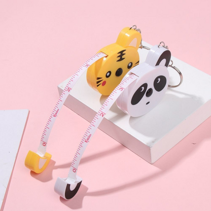 Animal Measuring Tape Keychain - Tinyminymo