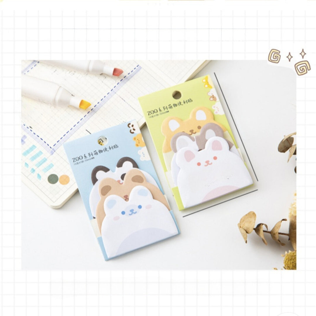 Animal Memo It Sticky Notes - Tinyminymo