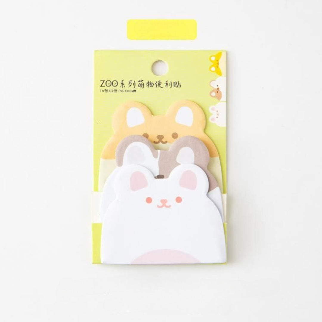 Animal Memo It Sticky Notes - Tinyminymo