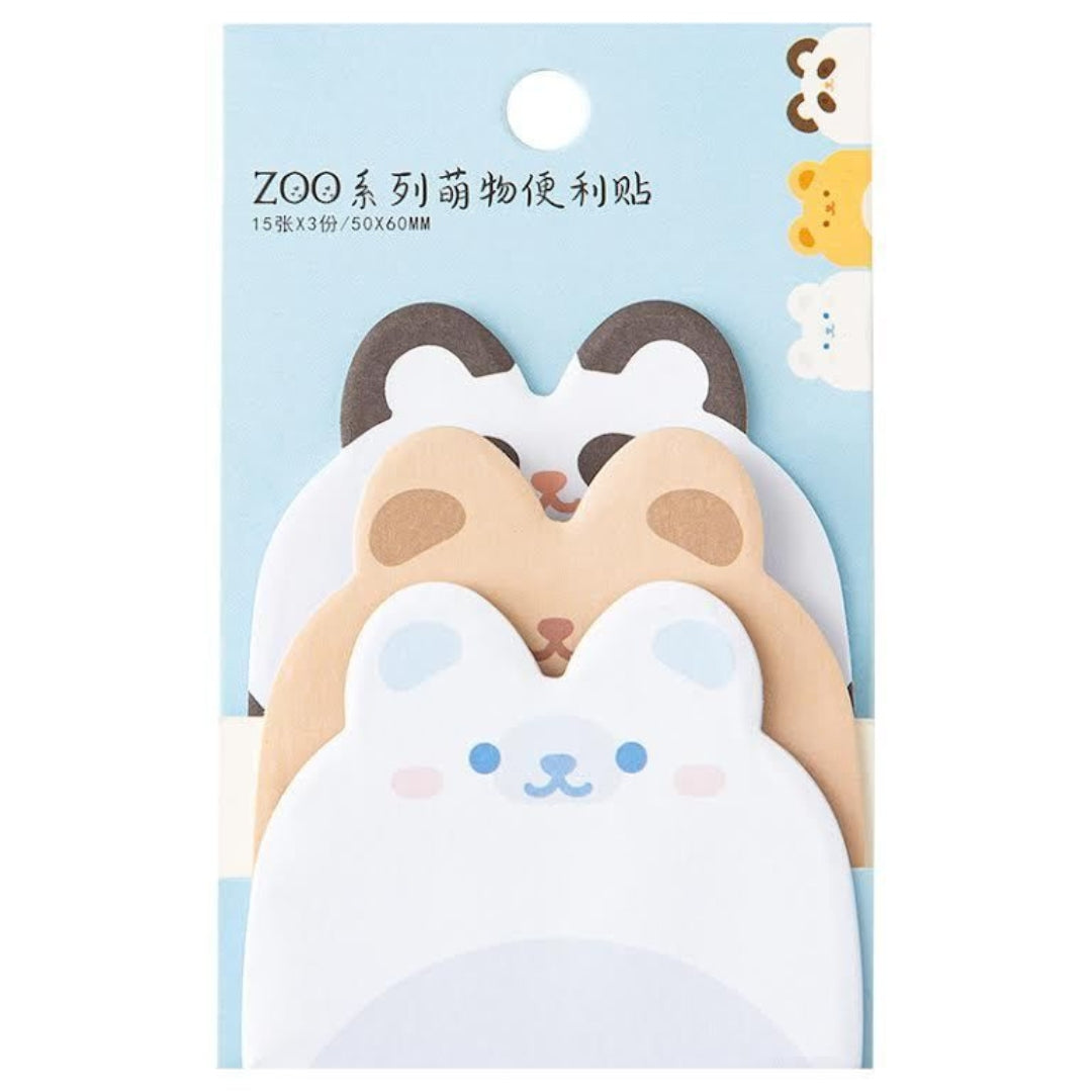 Animal Memo It Sticky Notes - Tinyminymo