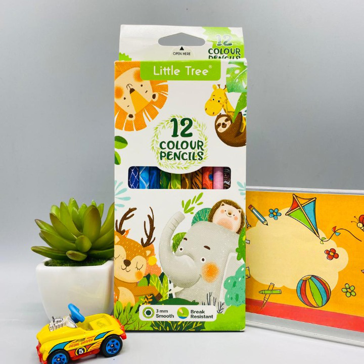 Animal Pencil Colors - Set of 12 - Tinyminymo
