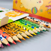 Animal Pencil Colors - Set of 12 - Tinyminymo