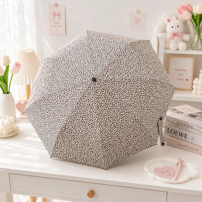 Beige Animal Print Umbrella - Tinyminymo