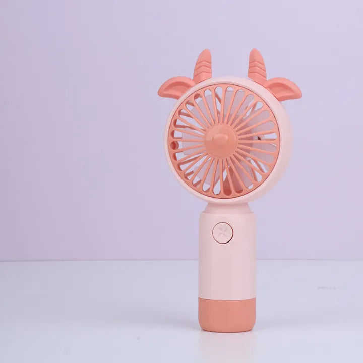 Animal Themed Two Gear Hand Fan - Tinyminymo