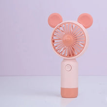 Load image into Gallery viewer, Animal Themed Two Gear Hand Fan - Tinyminymo

