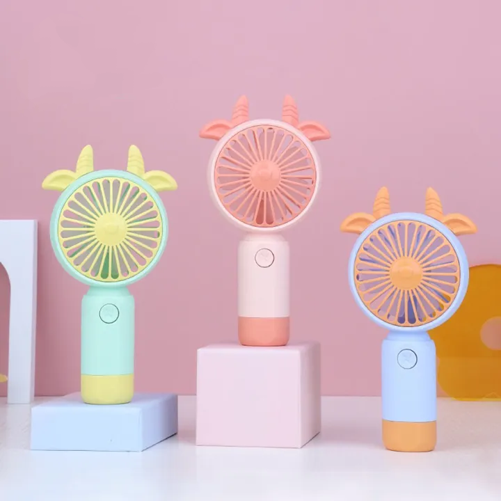 Animal Themed Two Gear Hand Fan - Tinyminymo