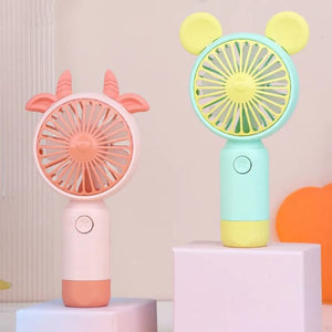 Animal Themed Two Gear Hand Fan - Tinyminymo