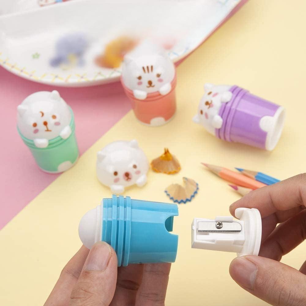 Animal in Bucket Eraser cum Sharpener - Tinyminymo
