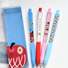Load image into Gallery viewer, Four Gel Pens in a Set with Apple Design - Tinyminymo
