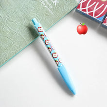 Load image into Gallery viewer, Gel Pen with Apple Print and Green Body - Tinyminymo
