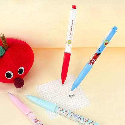 Colorful Apple Design Gel Pens - Tinyminymo