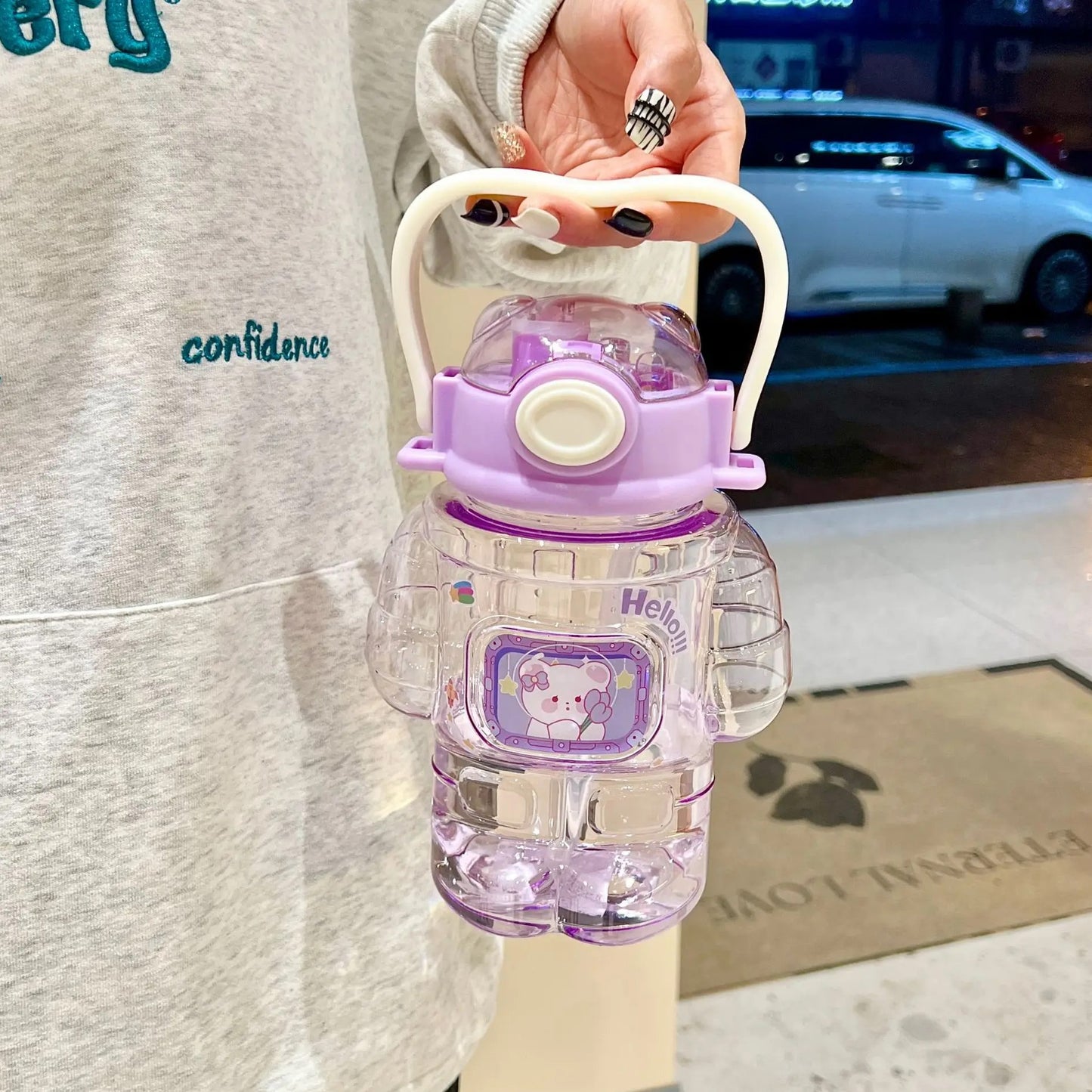 Astro Bear Dual Sipper - Tinyminymo
