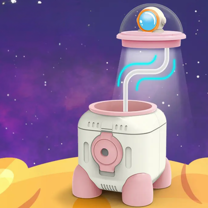Astronaut Desk Lamp in Pink Color - Tinyminymo