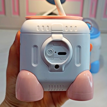 Load image into Gallery viewer, Astronaut Desk Lamp Backside - Tinyminymo
