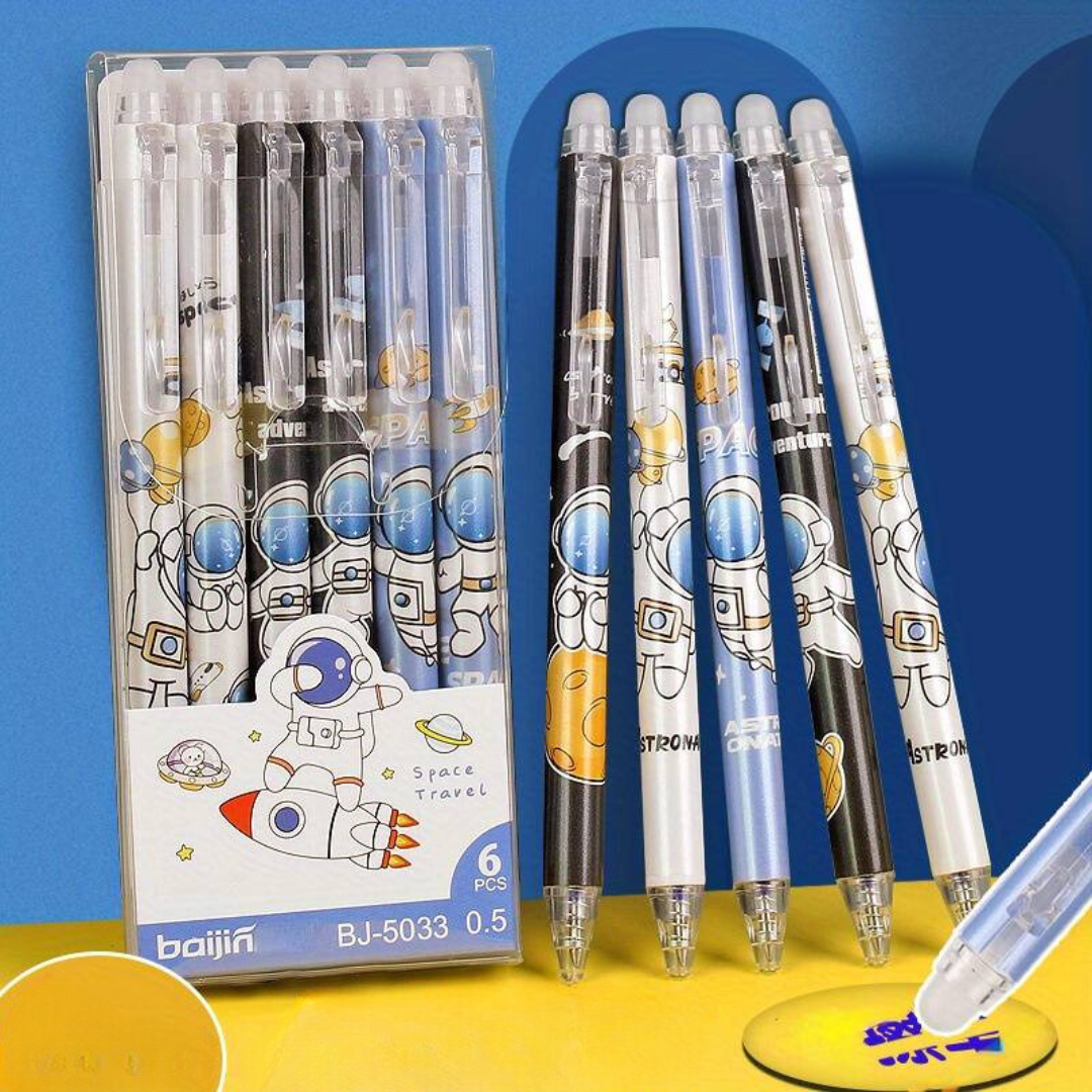Astronaut Erasable Gel Pen Set - Tinyminymo