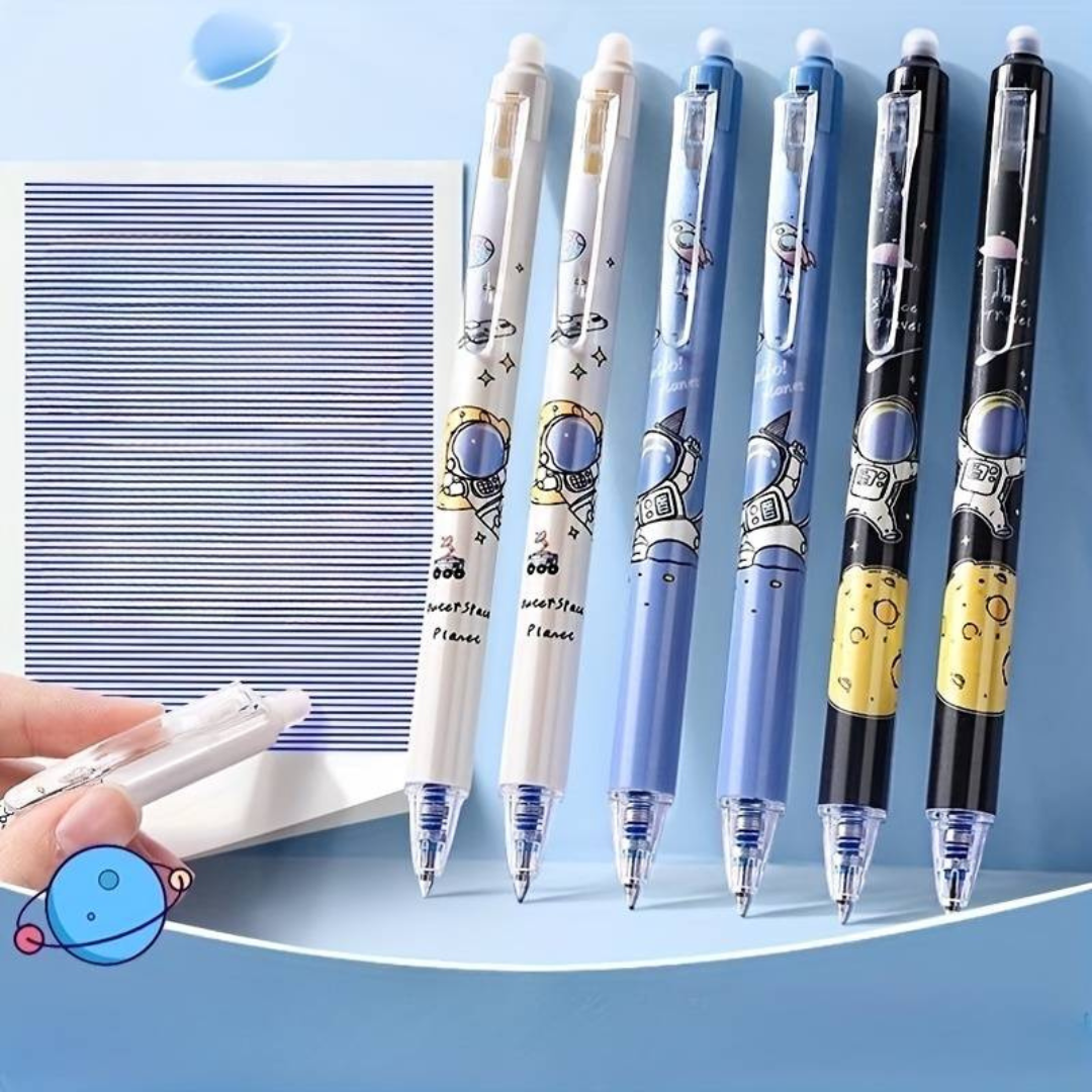 Astronaut Erasable Gel Pen Set - Tinyminymo