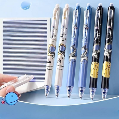 Astronaut Erasable Gel Pen Set - Tinyminymo