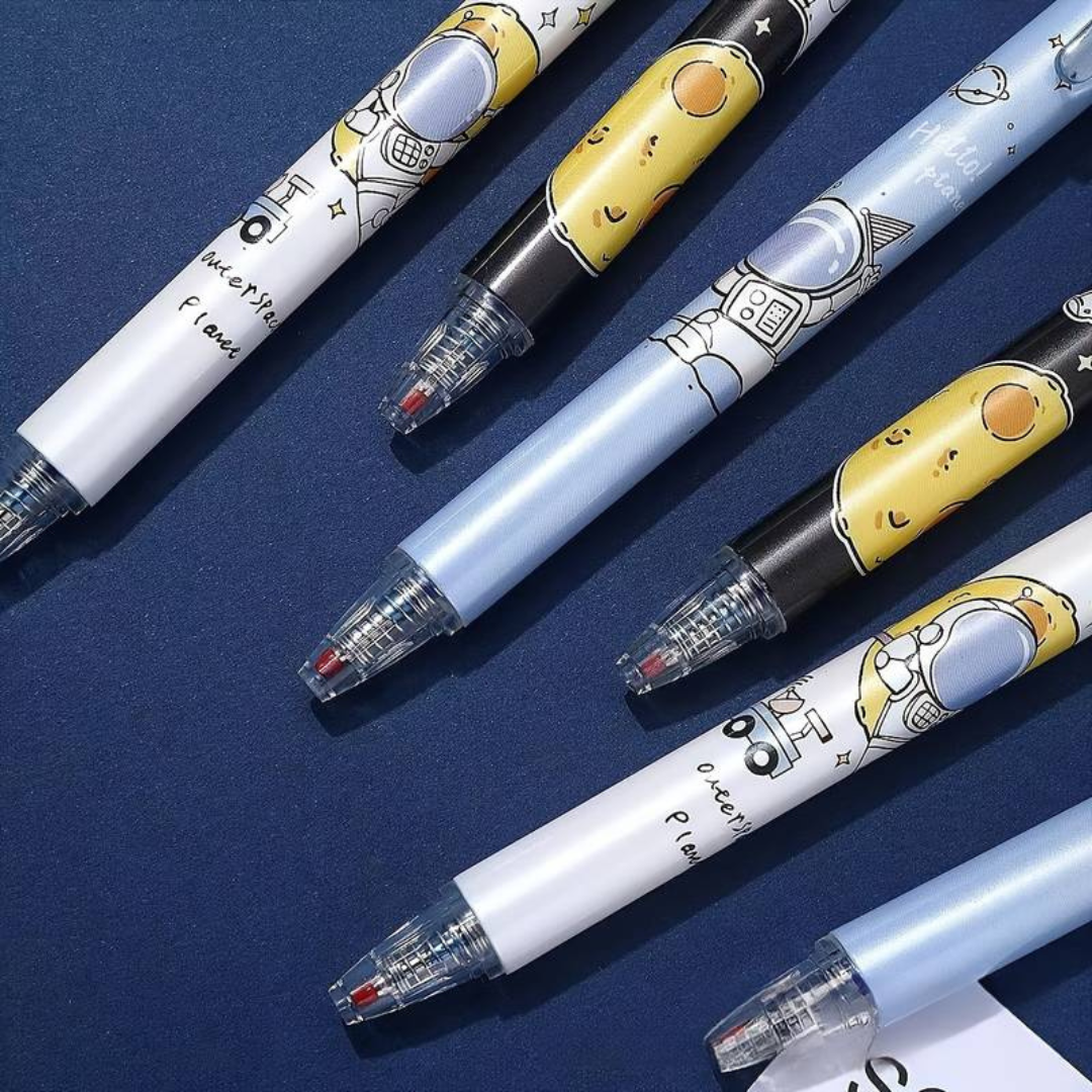 Astronaut Erasable Gel Pen Set - Tinyminymo