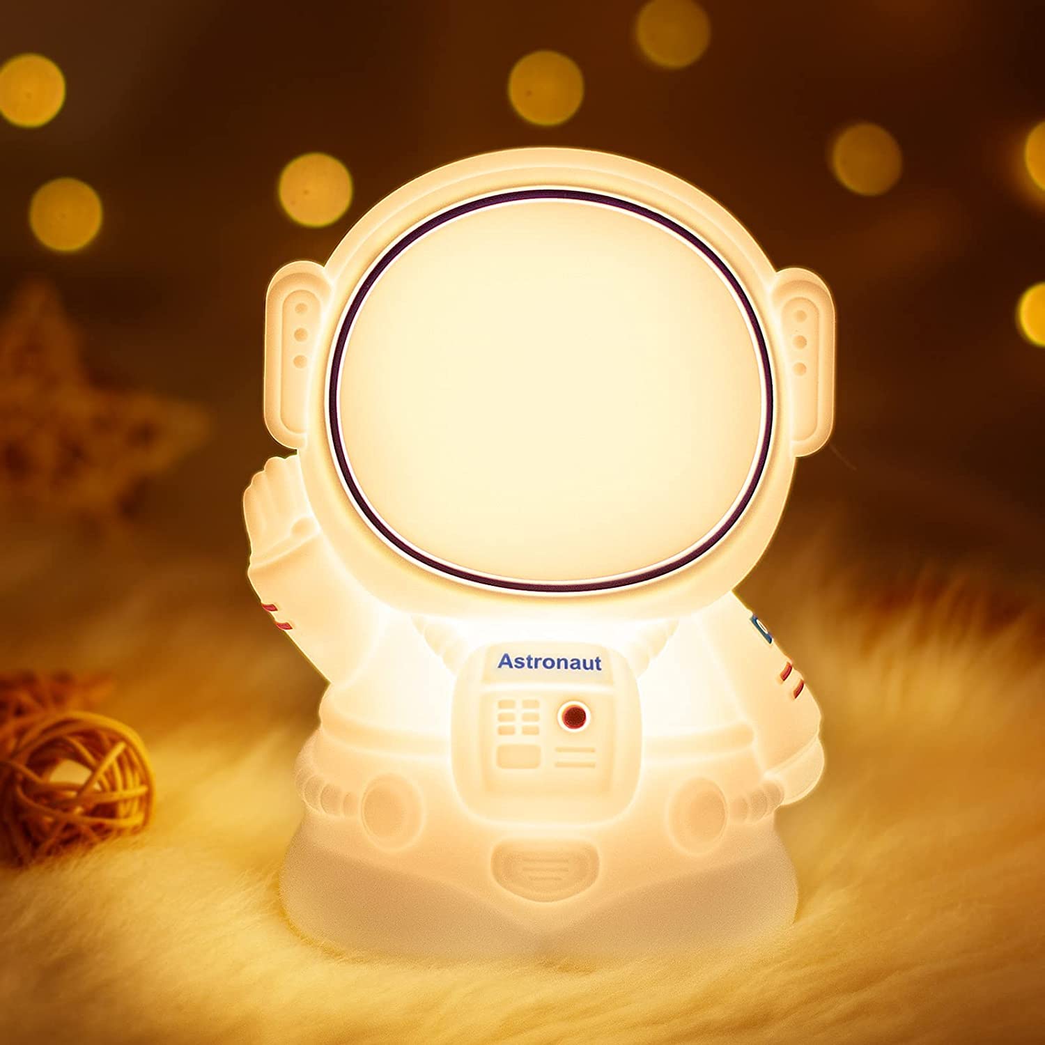 Astronaut Silicone Night Light - Tinyminymo