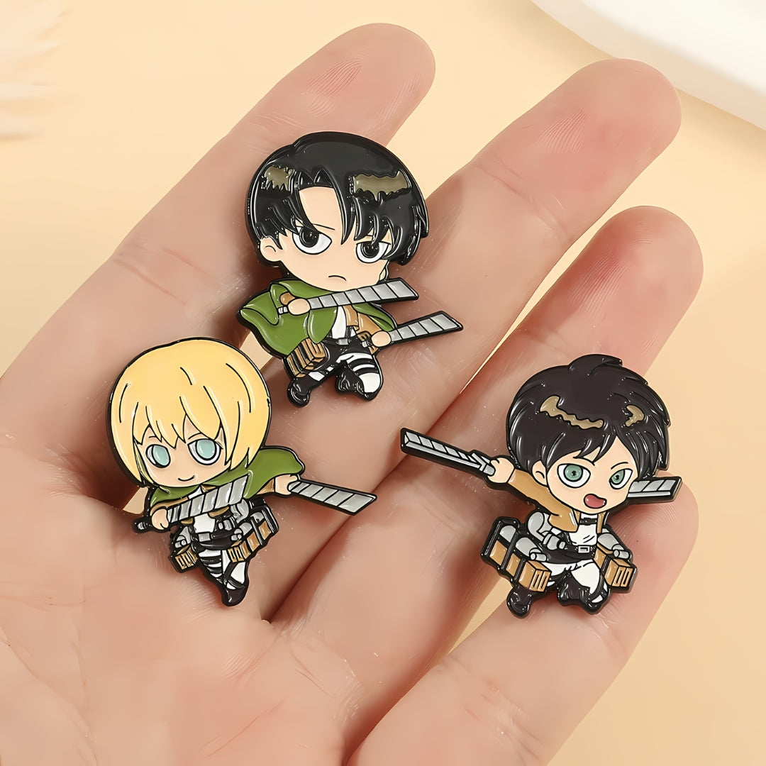 Attack On Titan Lapel Pin - Tinyminymo