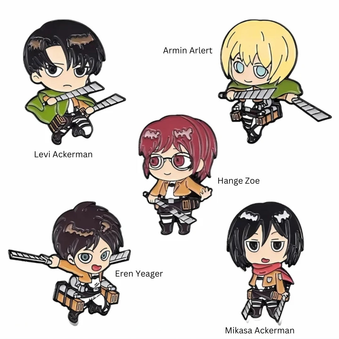 Attack On Titan Lapel Pin - Tinyminymo