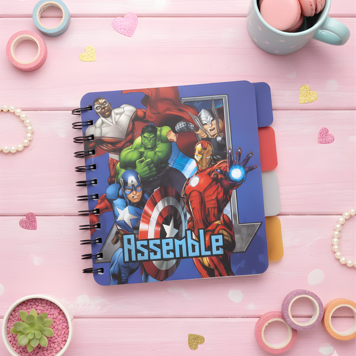 Assemble Avengers Notebook - Tinyminymo
