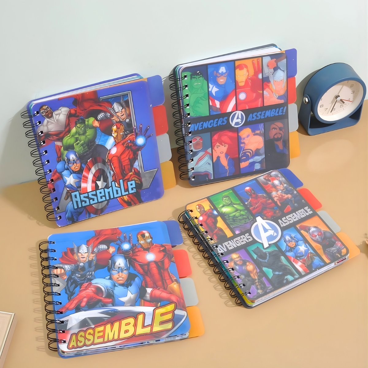 All Designs of Avengers Notebook - Tinyminymo
