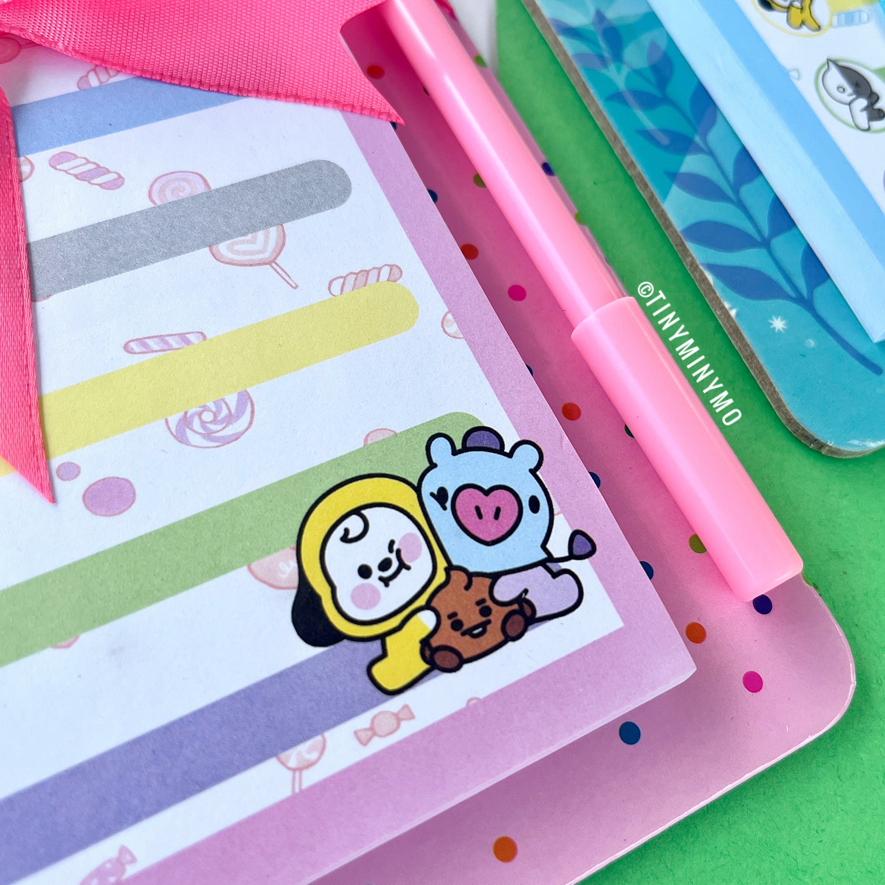 BT21 Mini Clip Pads - Tinyminymo