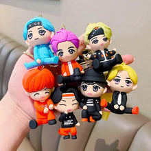 Load image into Gallery viewer, BTS Boys 3D Keychain - Tinyminymo
