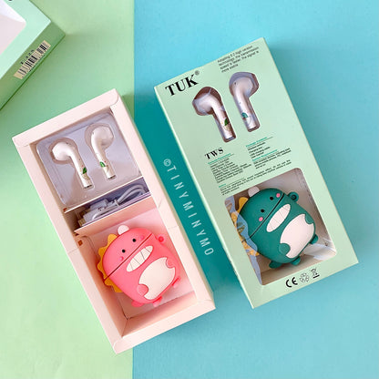 Baby Dino Airpods with Cover - Tinyminymo