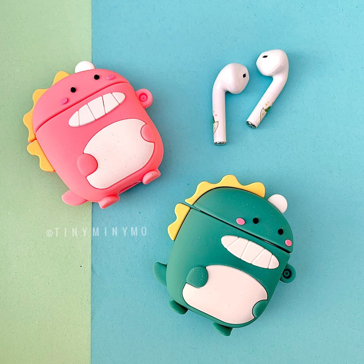 Baby Dino Airpods with Cover - Tinyminymo
