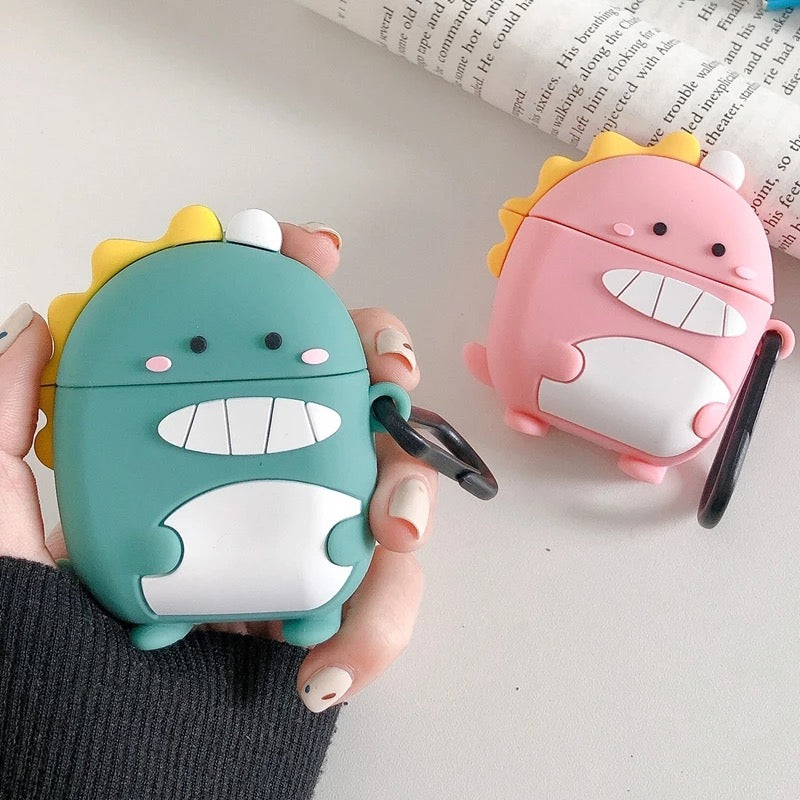 Baby Dino Airpods with Cover - Tinyminymo