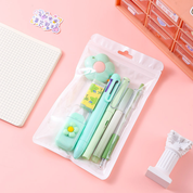 Set of Green Color Stationery Items - inyminymo