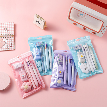 Set of Stationery Items Including Pens, Markers and Pencil - Tinyminymo