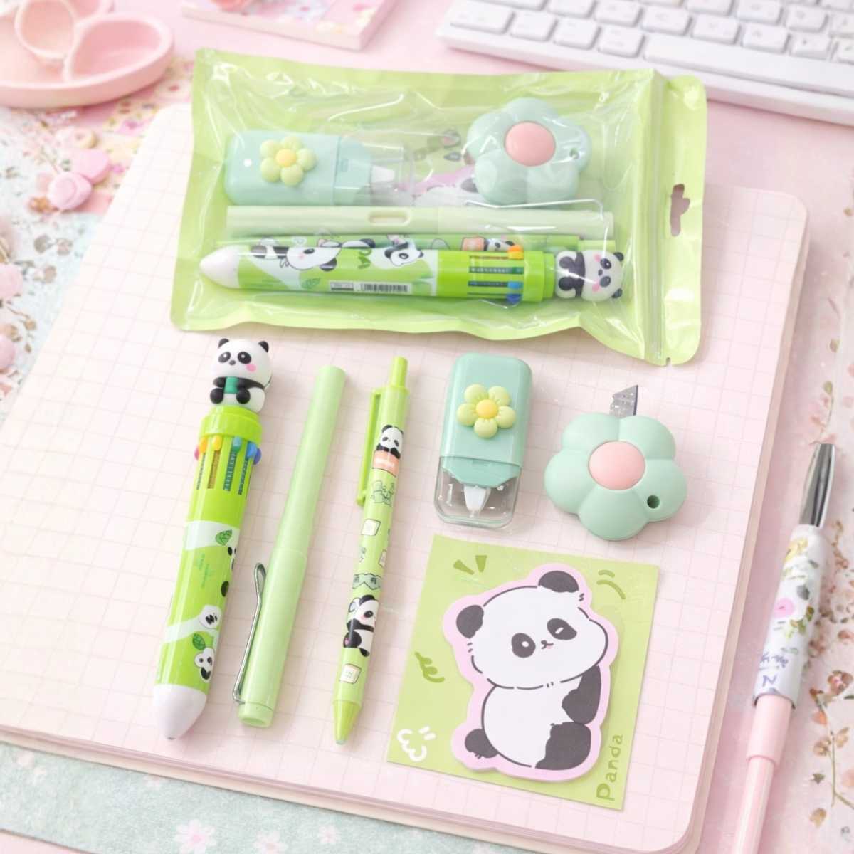 Stationery Items in Panda Design - Tinyminymo