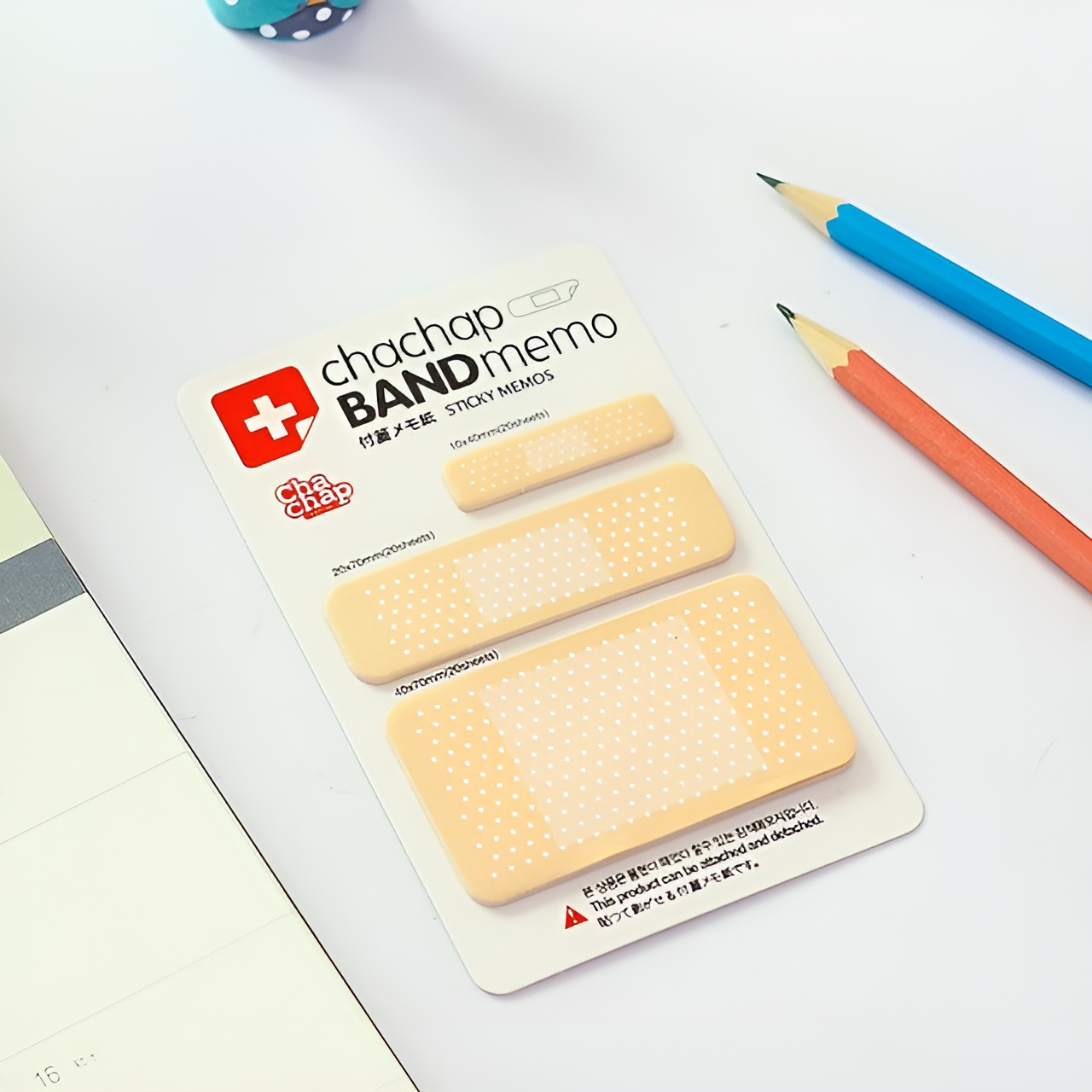 Bandaid Sticky Notes - Set of 3 - Tinyminymo