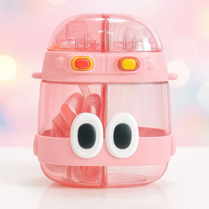 Pink Color Dual Water Bottle - Tinyminymo