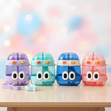 Load image into Gallery viewer, Bear Face Dual Water Bottle - Tinyminymo
