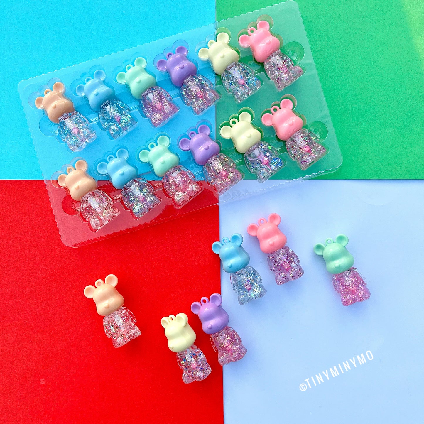 Bear Glitter Lip Gloss - Tinyminymo