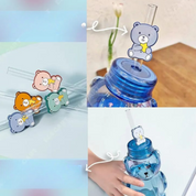 Bear Shaped Bottle cum Sipper - Tinyminymo