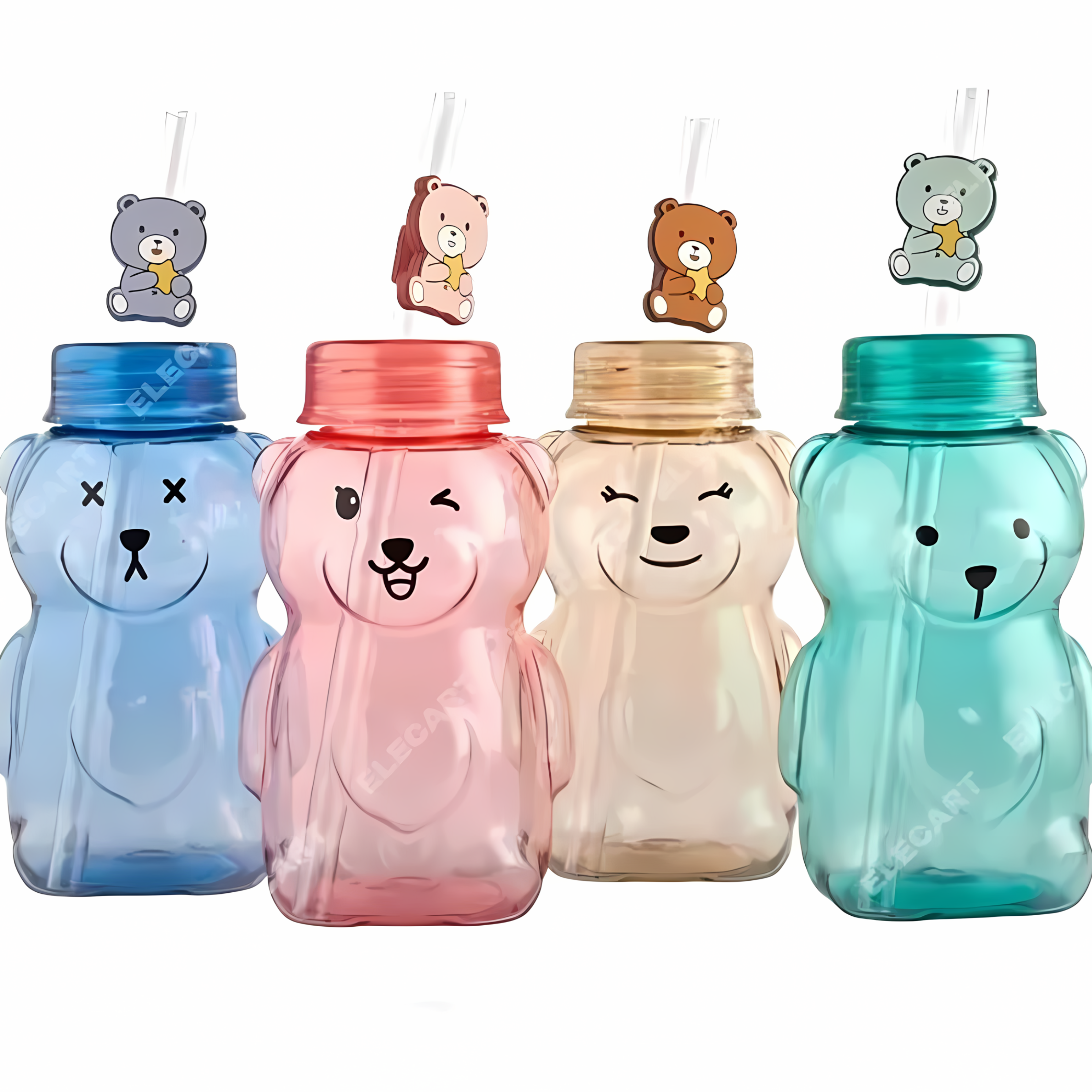 Bear Shaped Bottle cum Sipper - Tinyminymo