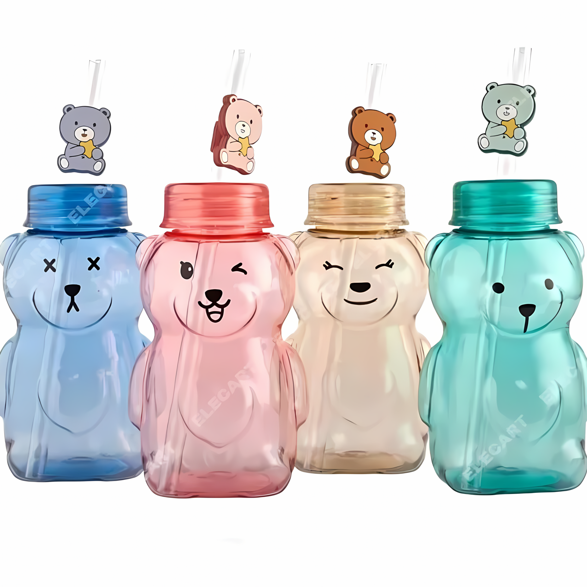 Bear Shaped Bottle cum Sipper - Tinyminymo