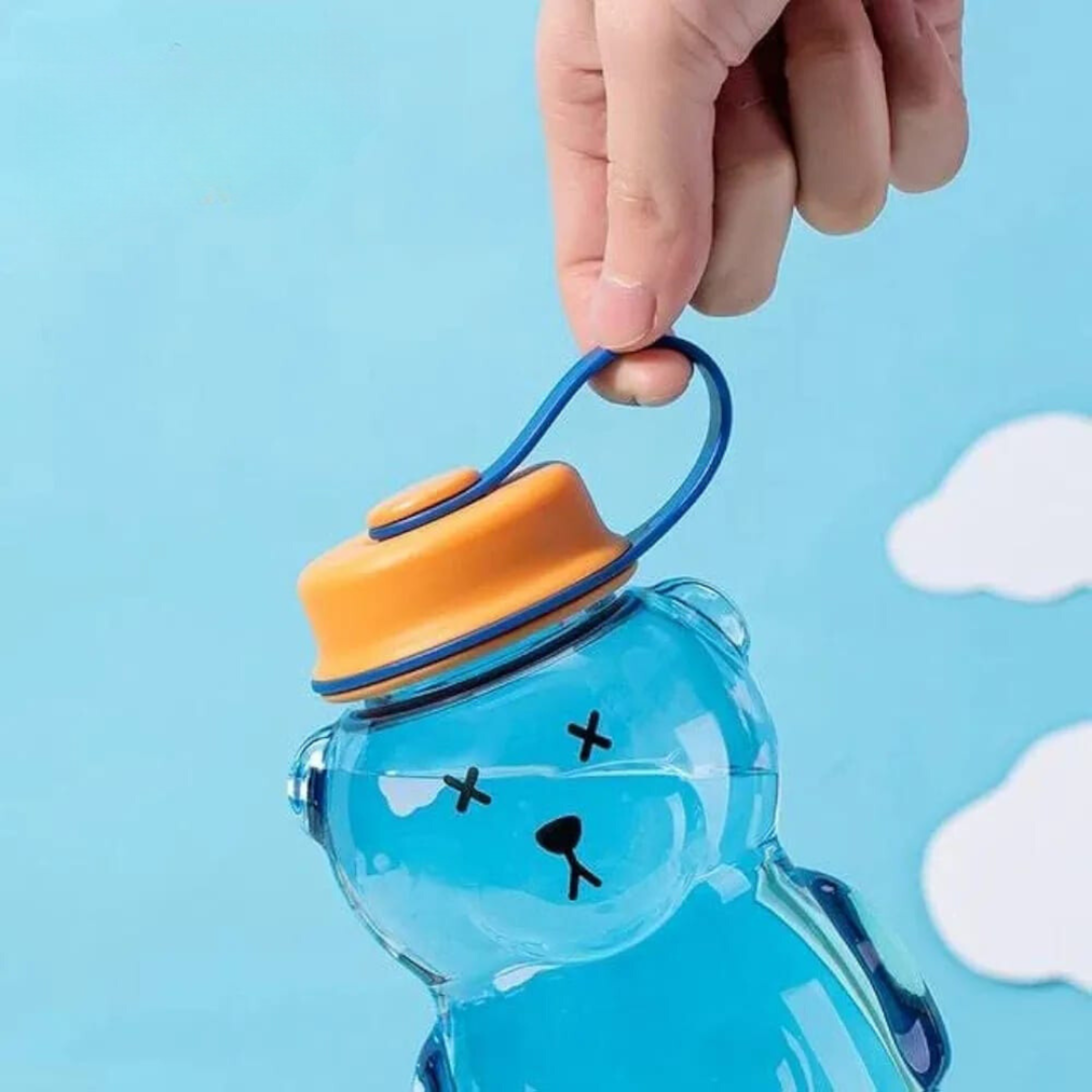 Bear Shaped Bottle cum Sipper - Tinyminymo