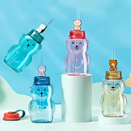 Bear Shaped Bottle cum Sipper - Tinyminymo