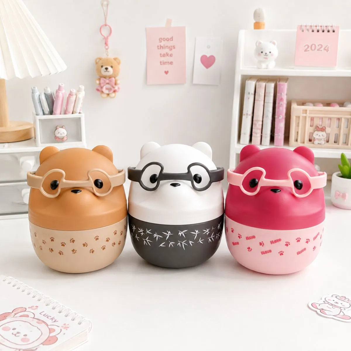Three Designs of Bear Snack Boxes - Tinyminymo