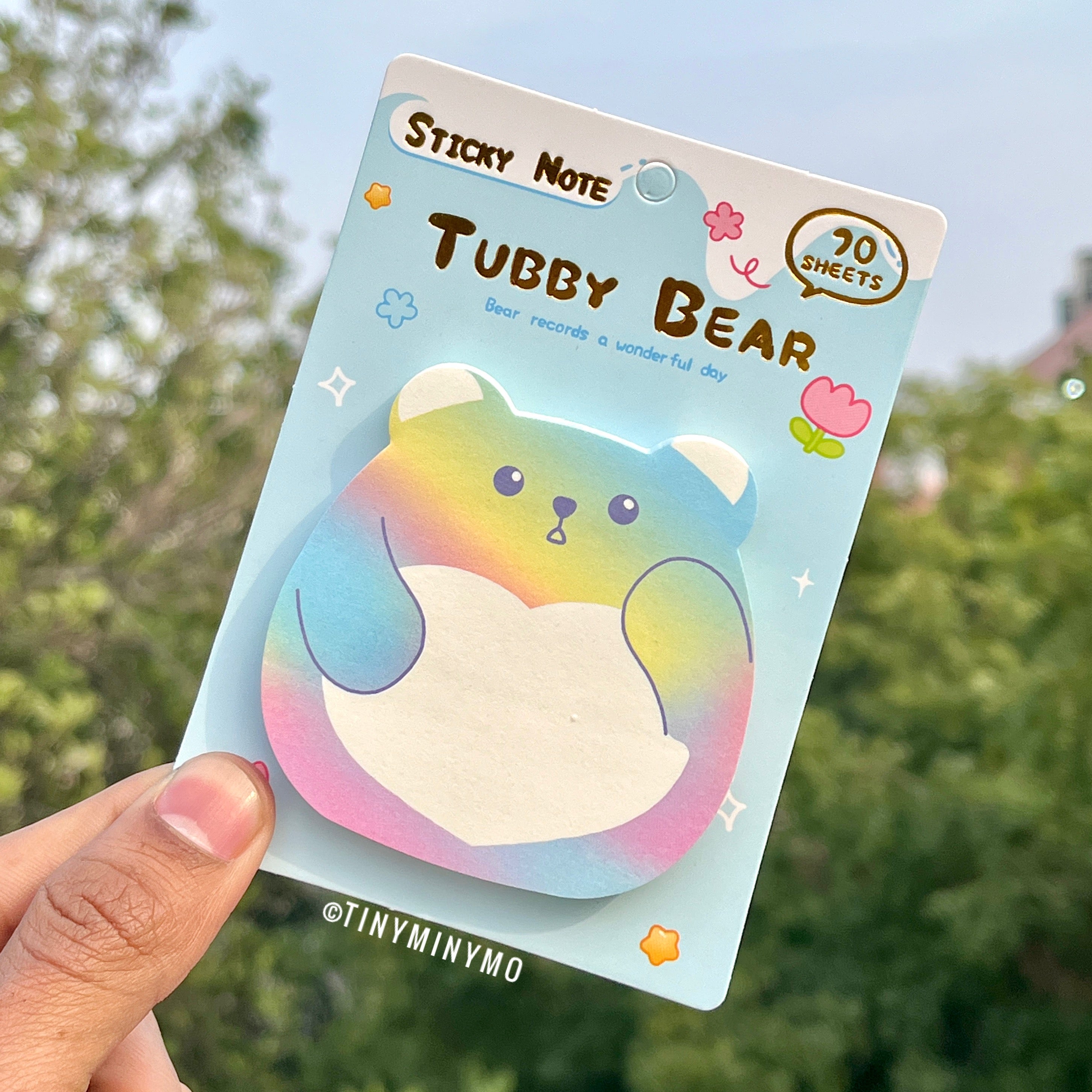 Bear Sticky Notes - Tinyminymo
