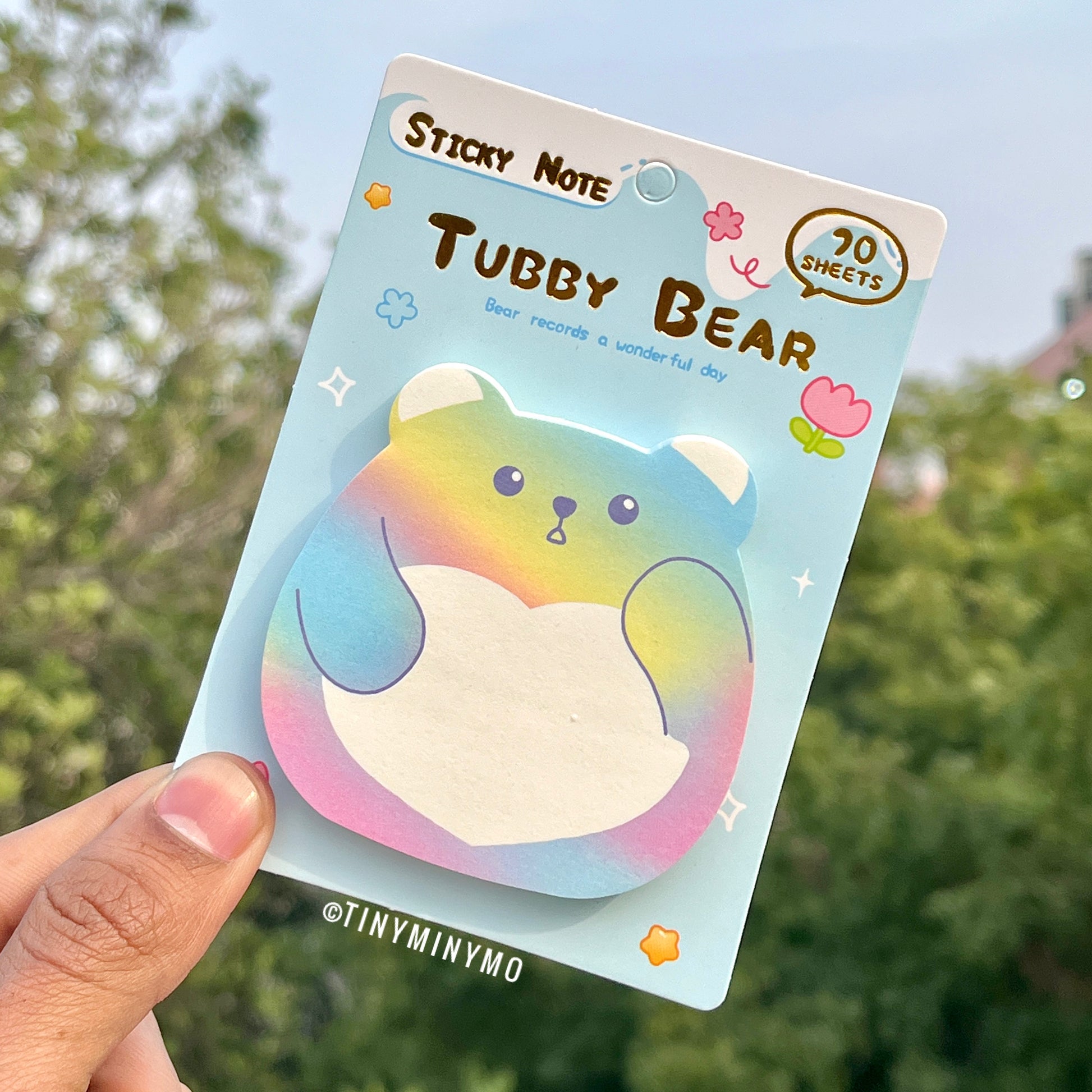 Bear Sticky Notes - Tinyminymo
